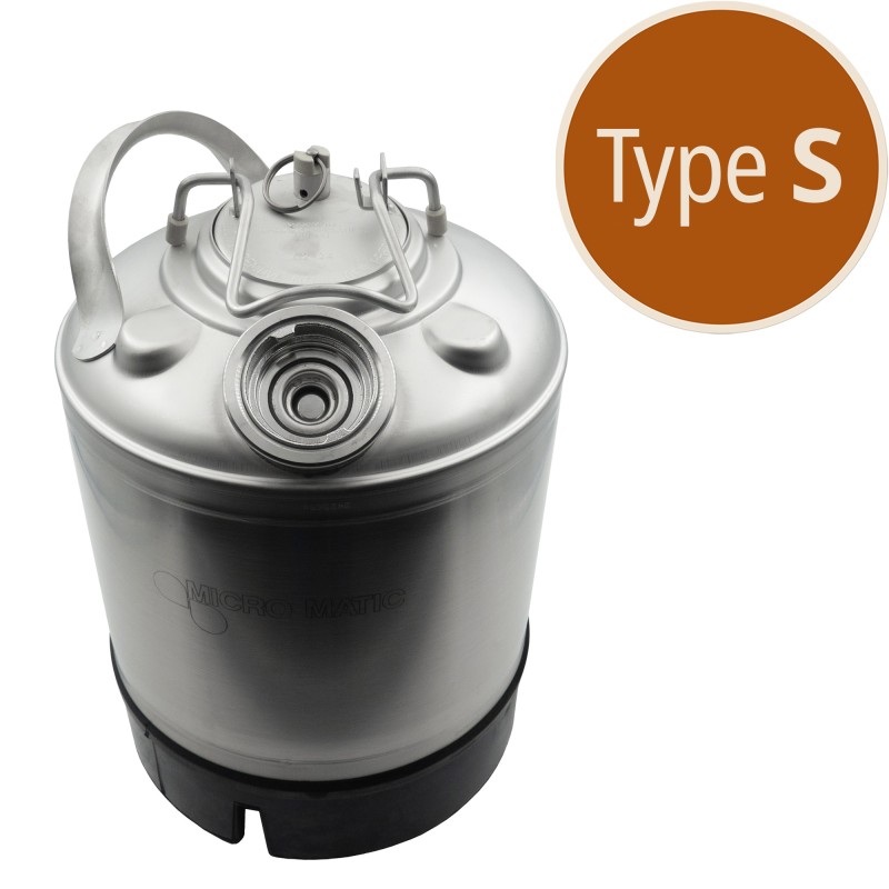 Fût de nettoyage inox