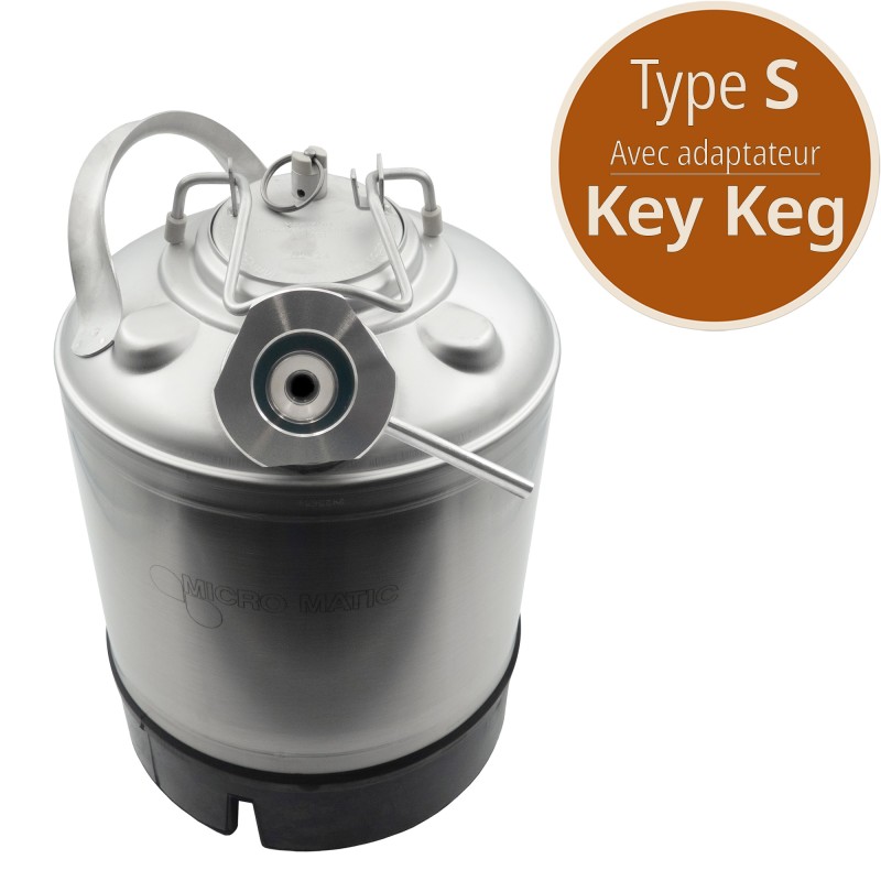 Fût de nettoyage inox