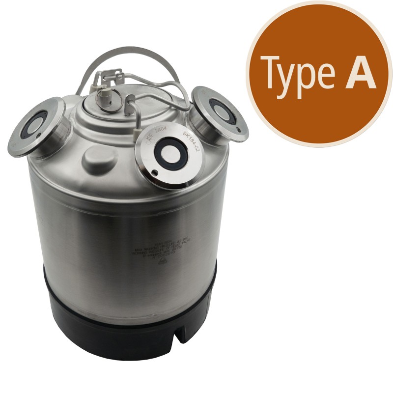Fût de nettoyage ne Inox
