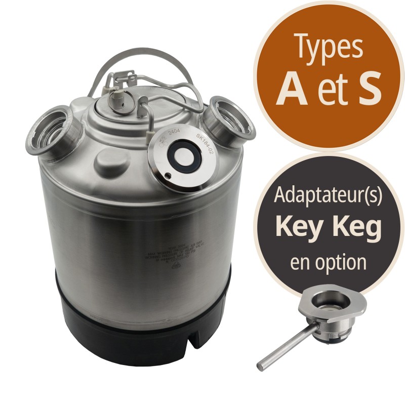 Fût de nettoyage Inox