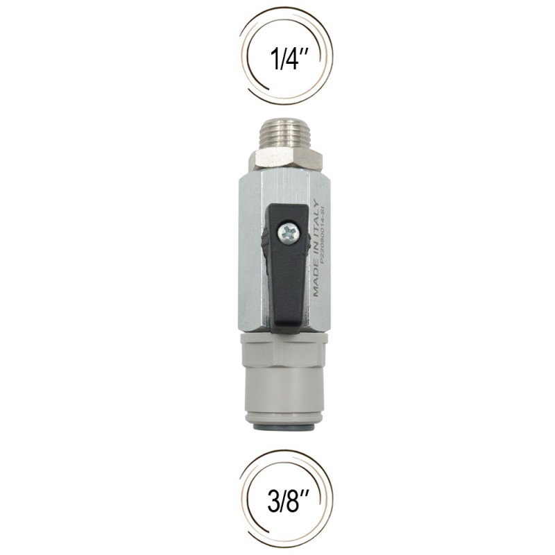 Vanne 1/4" et 3/8"