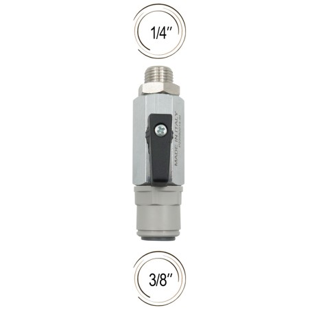 Vanne 1/4" et 3/8"