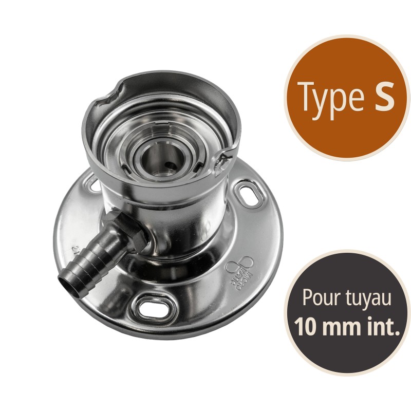 Tête de rinçage type S