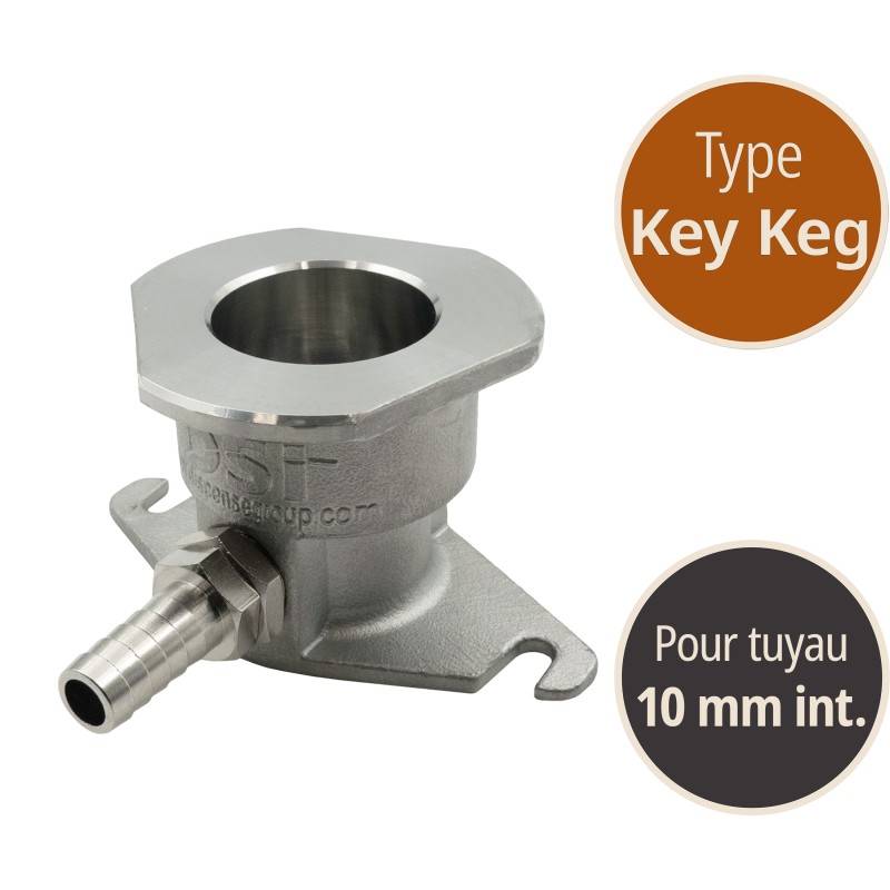 Tête de de rinçage Key Keg