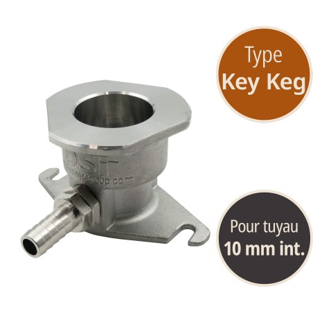 Tête de de rinçage Key Keg