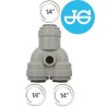 Raccord Y John Guest 1/4"