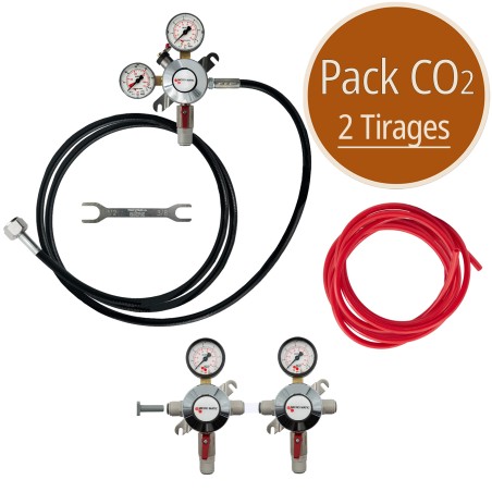 Pack CO2 deux tirages