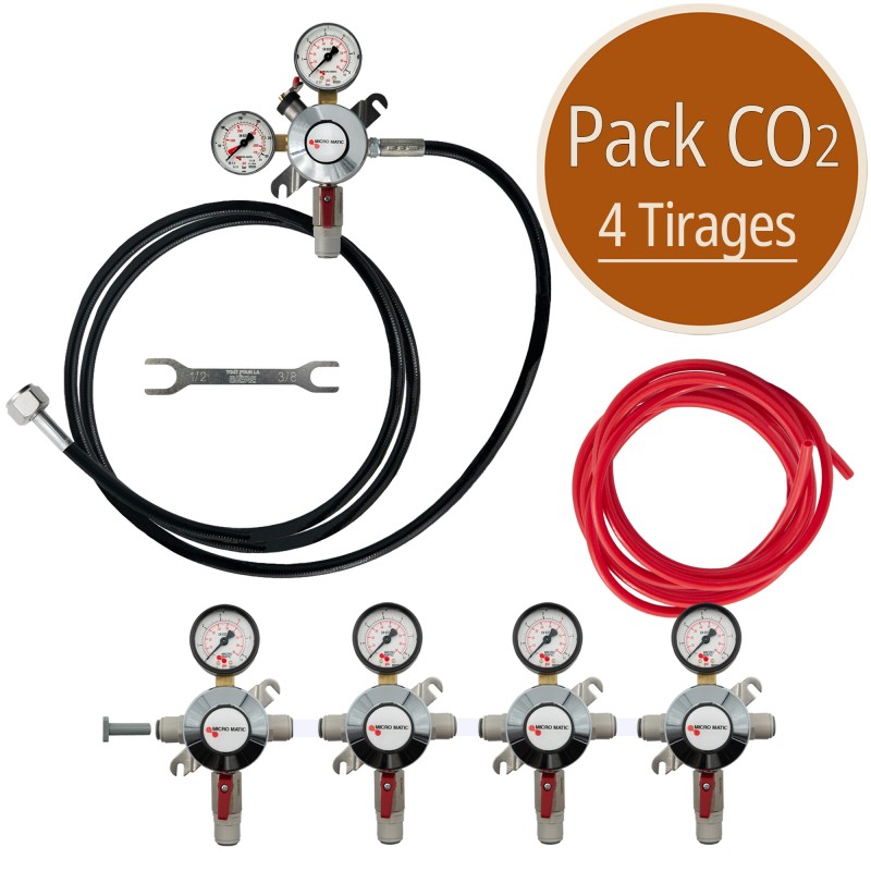 Pack CO2 4 tirages