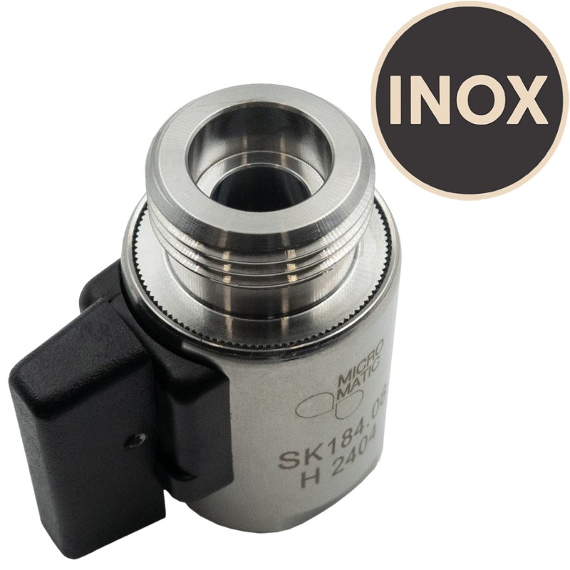vanne inox micro matic