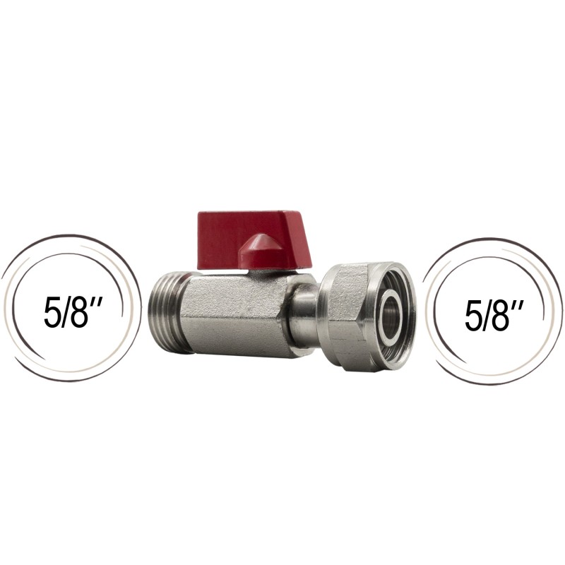 Vanne d'arrêt 5/8"