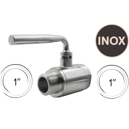 Vanne à boule 1" inox