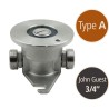Tête/socle de rinçage type A