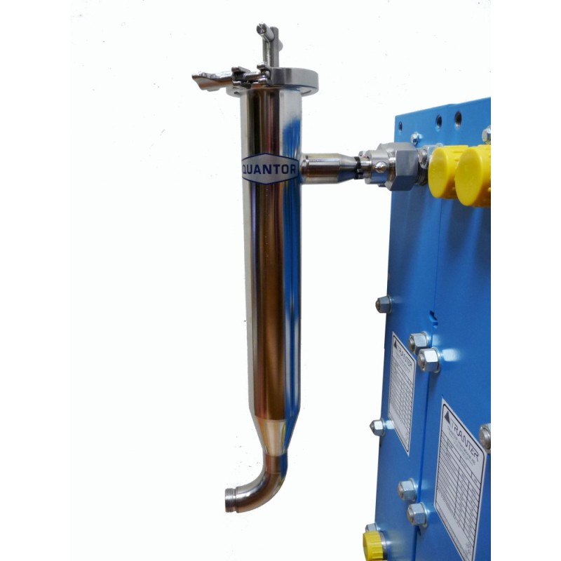 Tamis circulaire pour échangeur à plaques