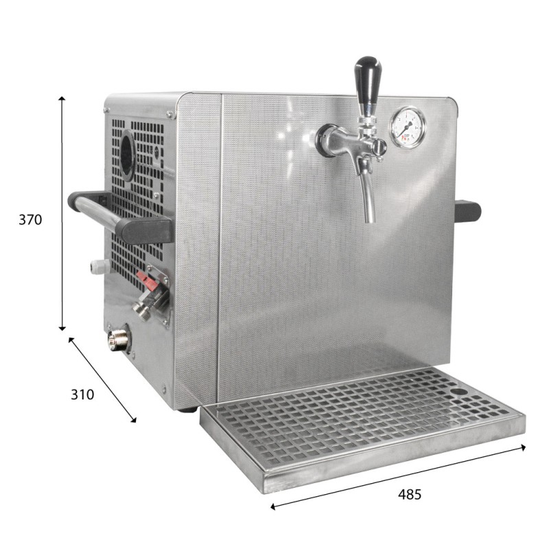 dimensions tireuse à bière