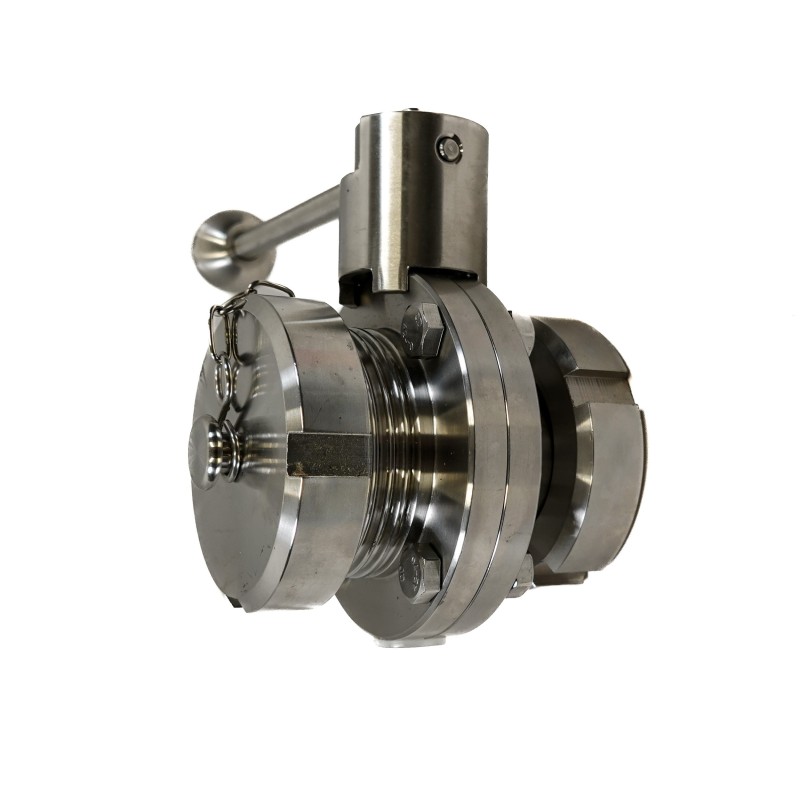 Vanne papillon Inox Din 40