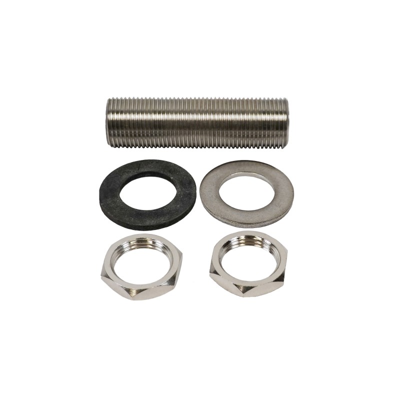 tige filetée avec rondelles et écrous