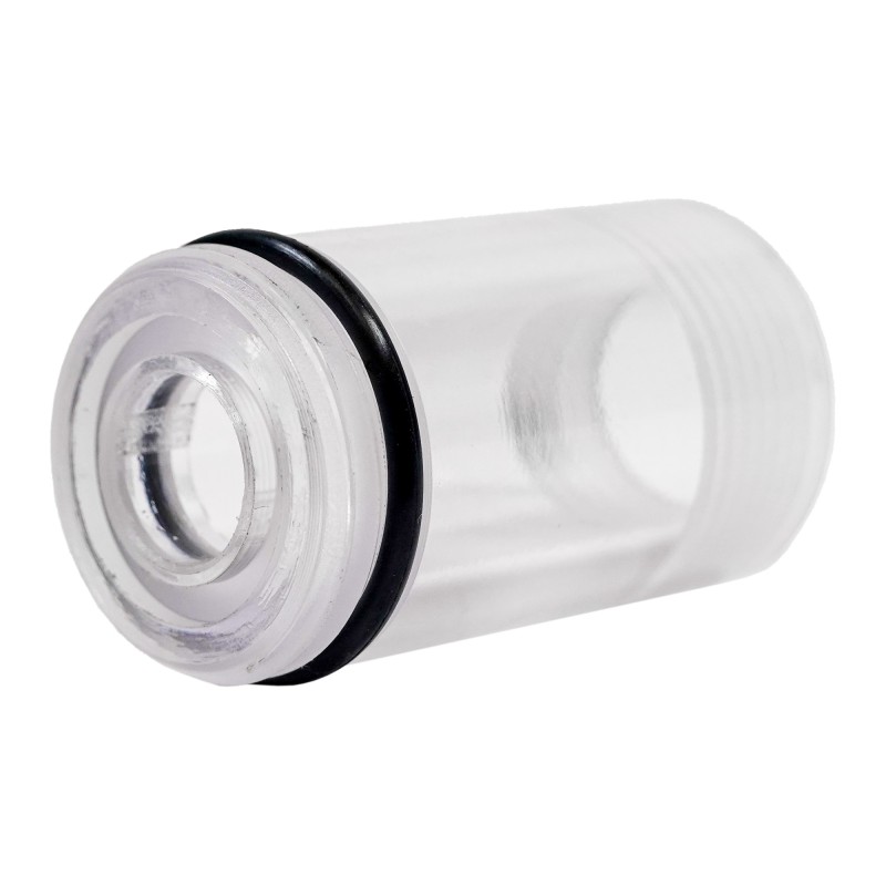 Vitre pour tête de remplissage