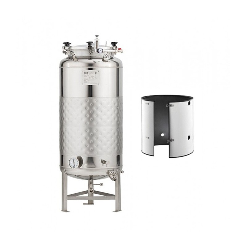 fermenteur à pression et manchette isolation