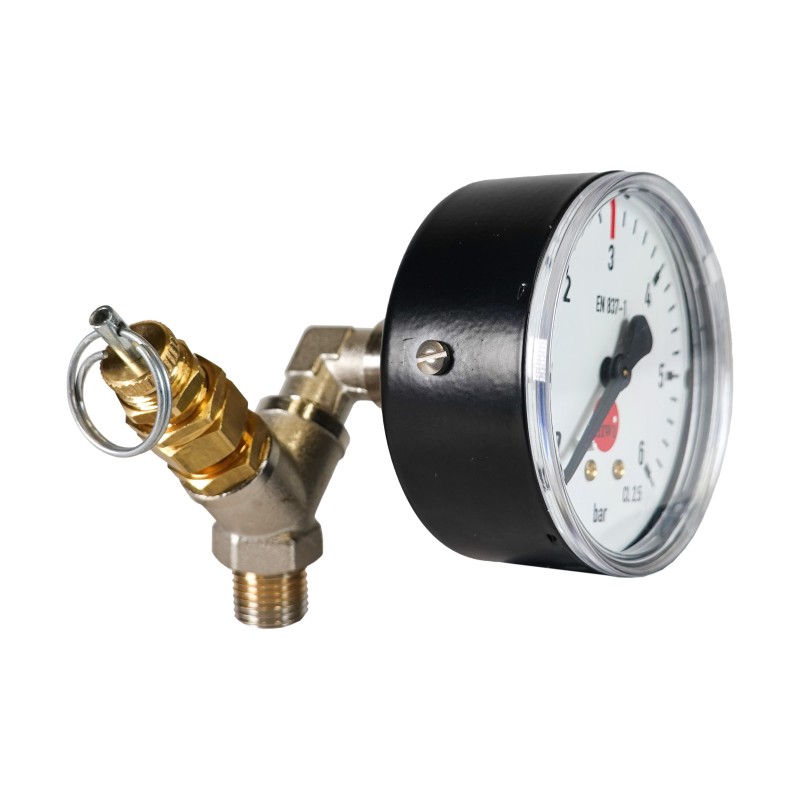 Mesure de pression vue profil