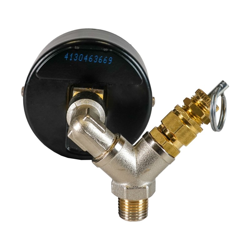 Mesure de pression vue arrière