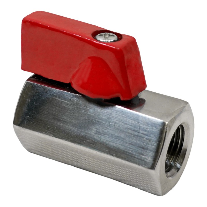 Vanne Inox 1/4" filetage femelle