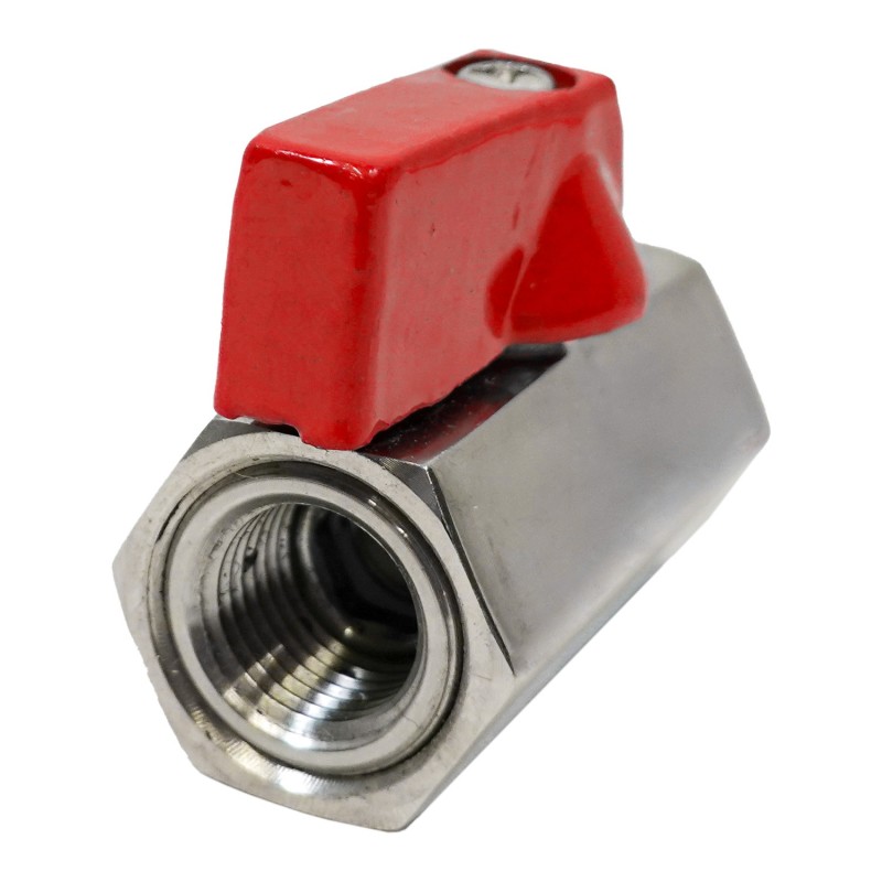 Vanne Inox 1/4" filetage femelle