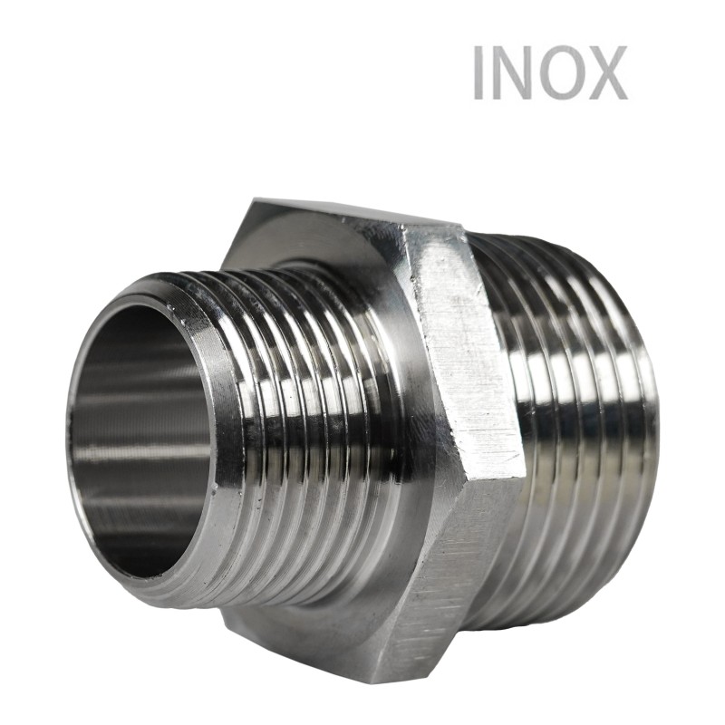 Raccord Inox 1" vers 3/4"