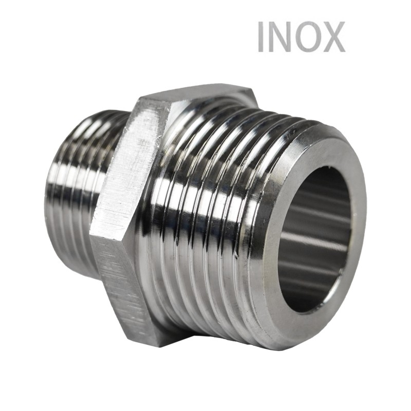 Raccord Inox 1" vers 3/4"