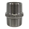Double raccord Inox filetage mâle 1" Double raccord Inox filetage mâle 1"