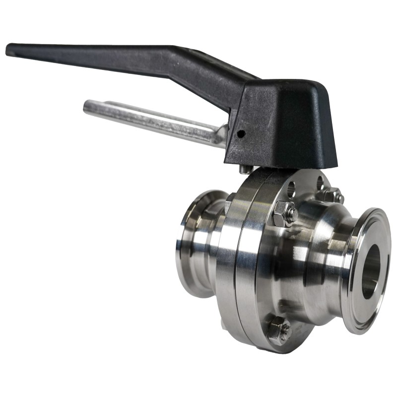 Vanne papillon clamp