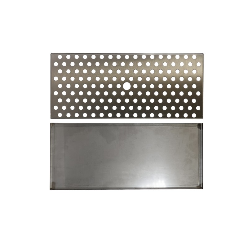 Égouttoir inox réctangulaire