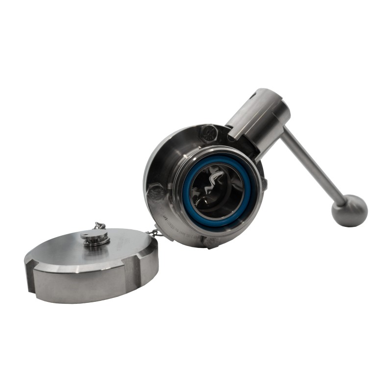 Vanne papillon Inox Din 40/50