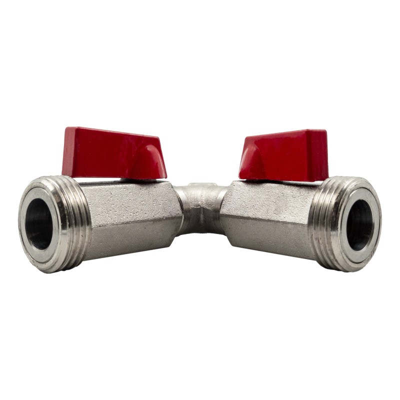Adaptateur Y avec vanne