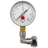 Manomètre mesure pression coudé Manomètre mesure pression coudé