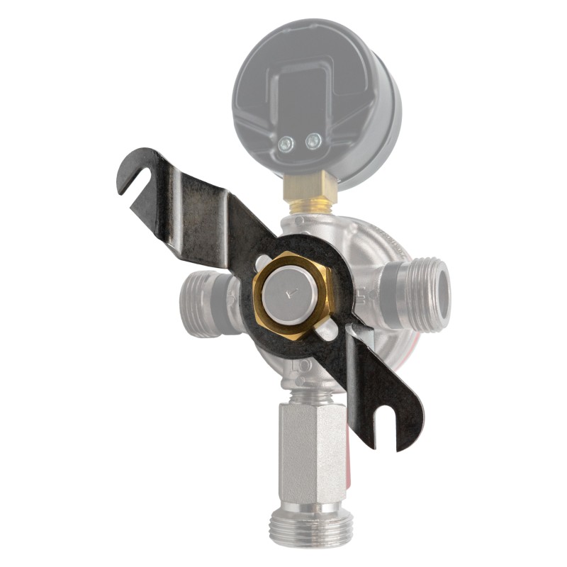 Support murale et écrou