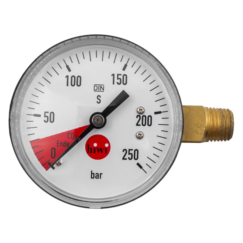 Manomètre volume bouteille 250 bars