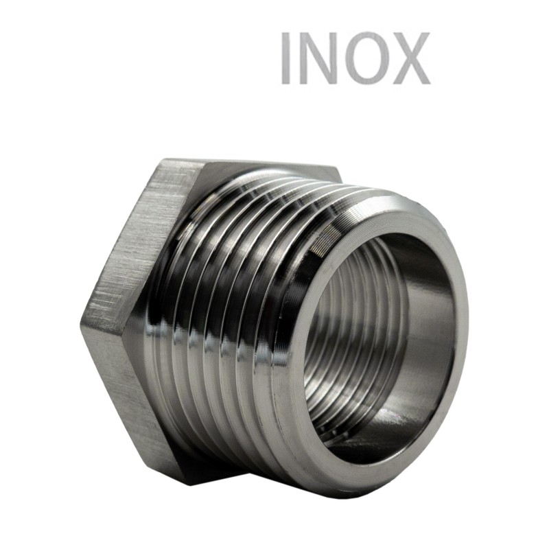 Adaptateur Inox 3/4" vers 1"