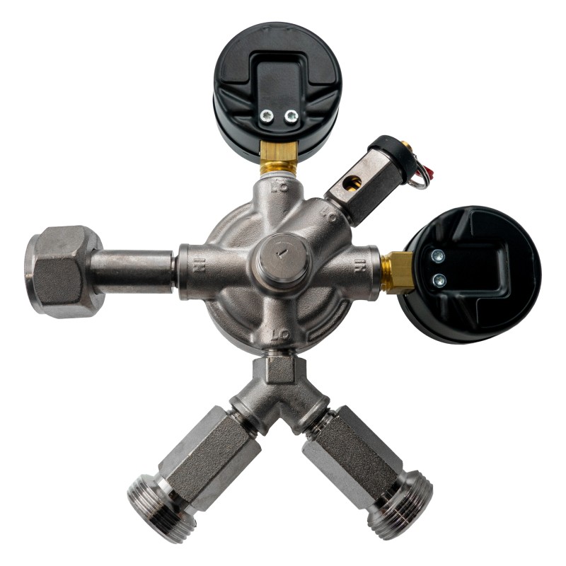 Détendeur CO2 micro matic 2 sorties