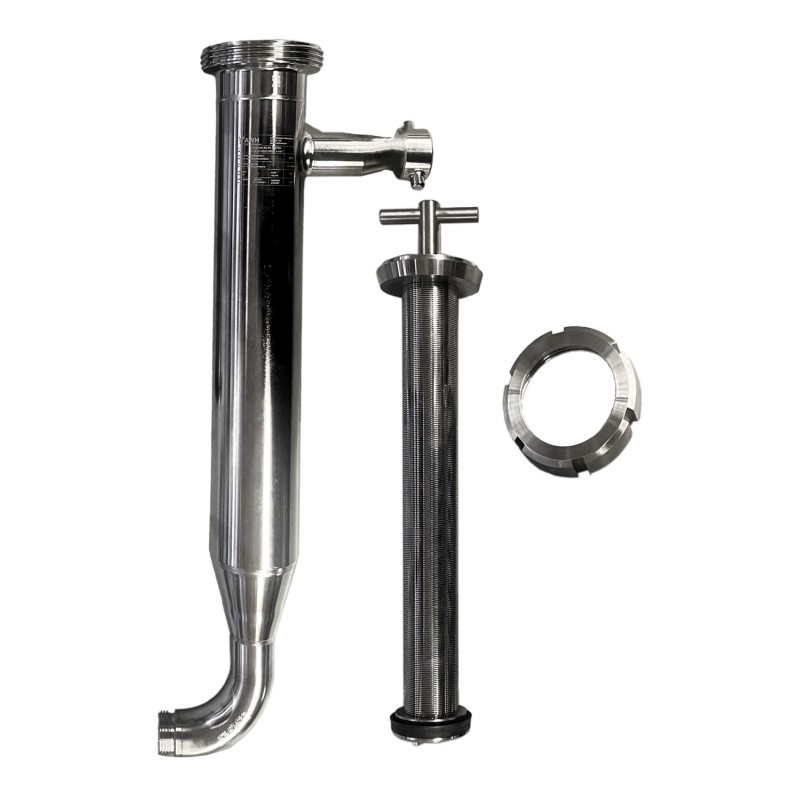 Tamis circulaire pour échangeur à plaques