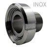 Adaptateur Inox Din 32 vers 1"1/4 Adaptateur Inox Din 32 vers 1"1/4
