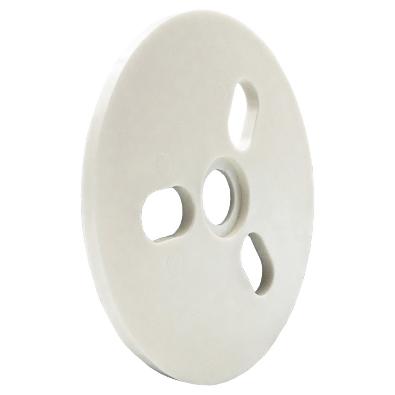 disque blanc pour rince verre