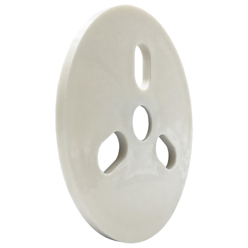 disque blanc pour rince verre