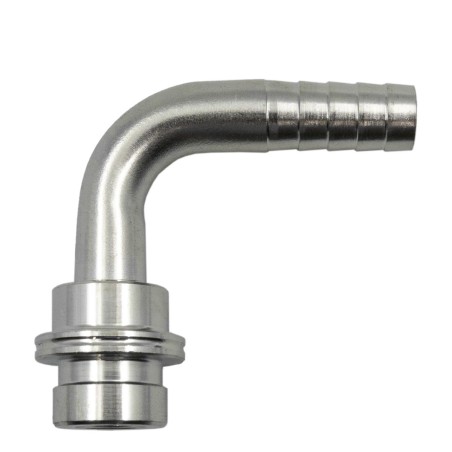 Embout cannelé coudé 7 mm Embout cannelé coudé 7 mm