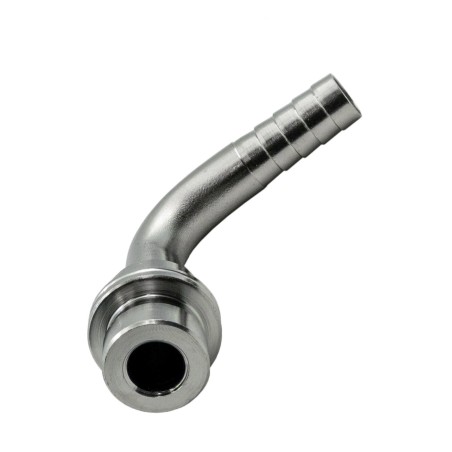 Embout cannelé coudé 7 mm Embout cannelé coudé 7 mm