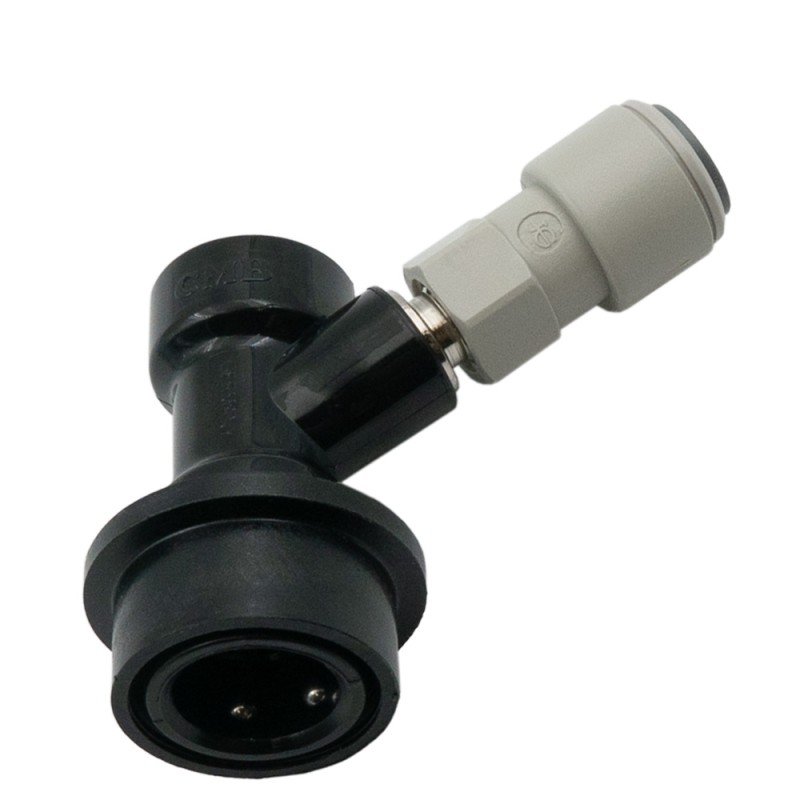 Tête de fût noire john guest