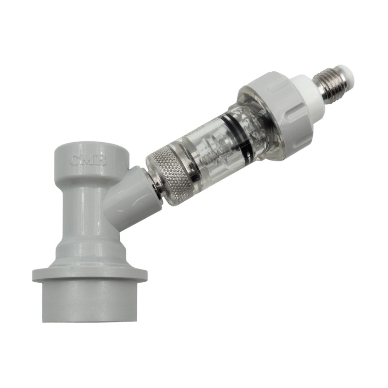 Tête CO2 soda keg avec anti retour