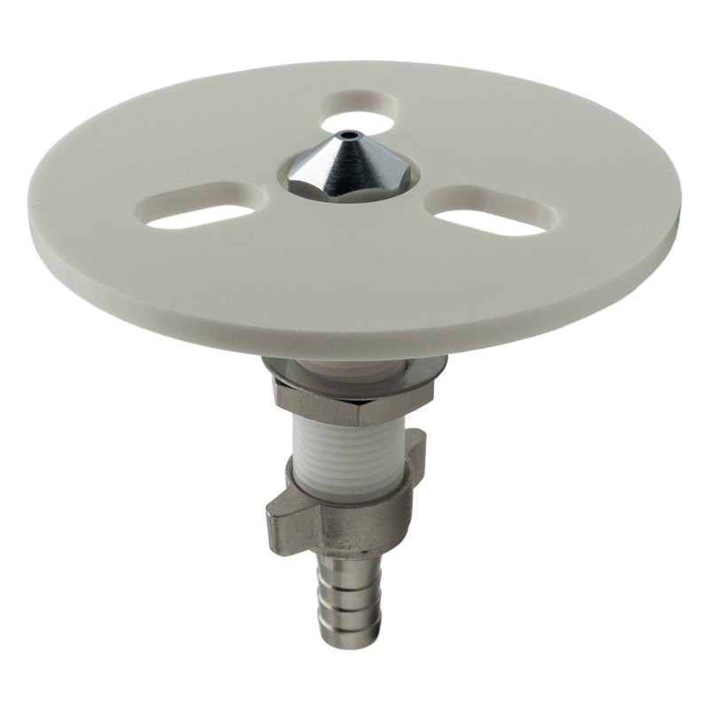 rince verre avec embout cannelé