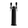 Colonne noire 2 robinets compensateurs Colonne noire 2 robinets compensateurs