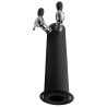 Colonne noire 2 robinets compensateurs Colonne noire 2 robinets compensateurs