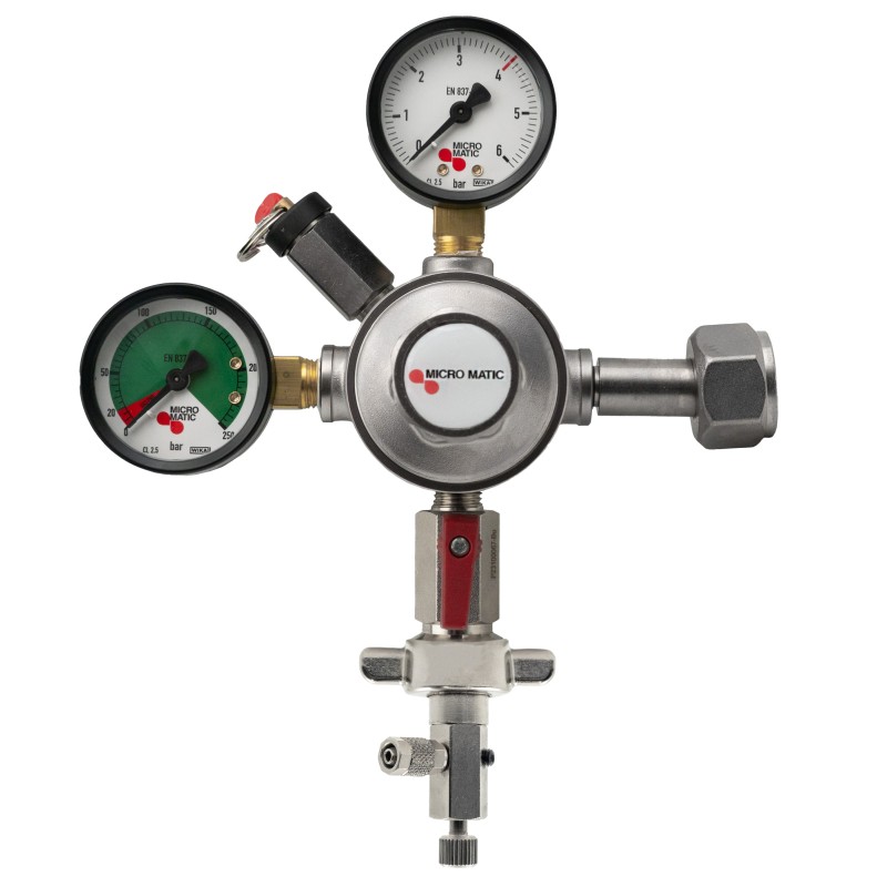 Détendeur avec raccord aquarium